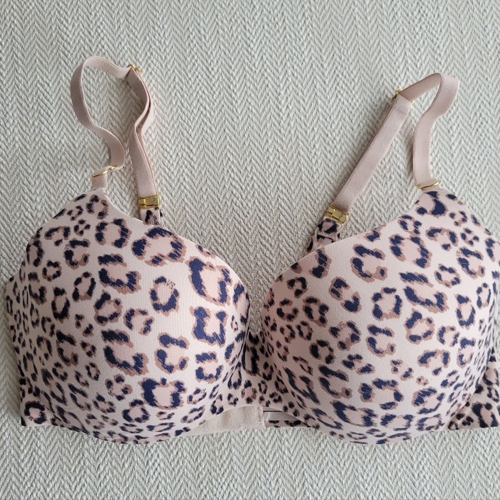 Victoria's Secret Incredible Leopard Print Bra, 34D